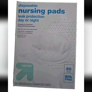 Disposable Nursing Pads - Leak Protection Day Or Night BPA - 60 Count